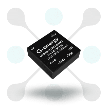 roboway G-energy URB4812YMD 5WR3 48V To 12V 416mA 5W Dc Dc Converter