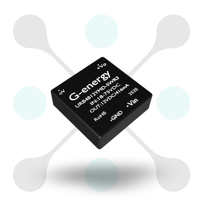 roboway G-energy URB4812YMD 5WR3 48V To 12V 416mA 5W Dc Dc Converter