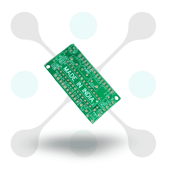 roboway ATMEGA328 OR ATMEGA8 BREAKOUT BOARD PCB ET5674