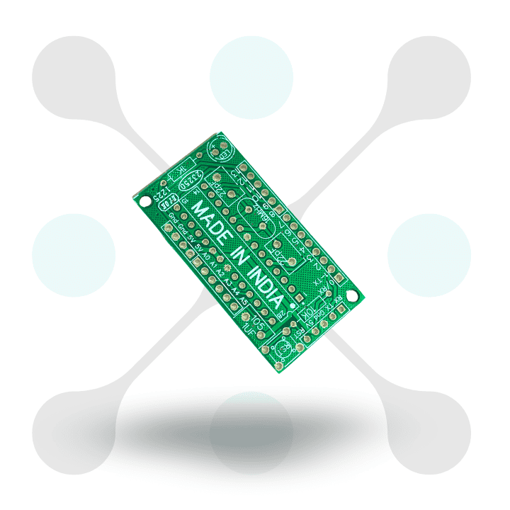 roboway ATMEGA328 OR ATMEGA8 BREAKOUT BOARD PCB ET5674