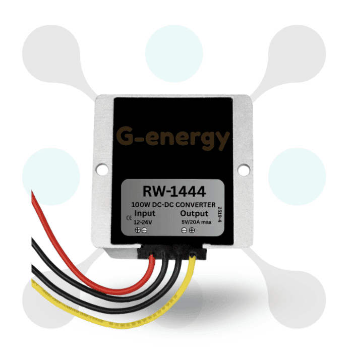 roboway G-energy IP68 waterproof DC-DC converter