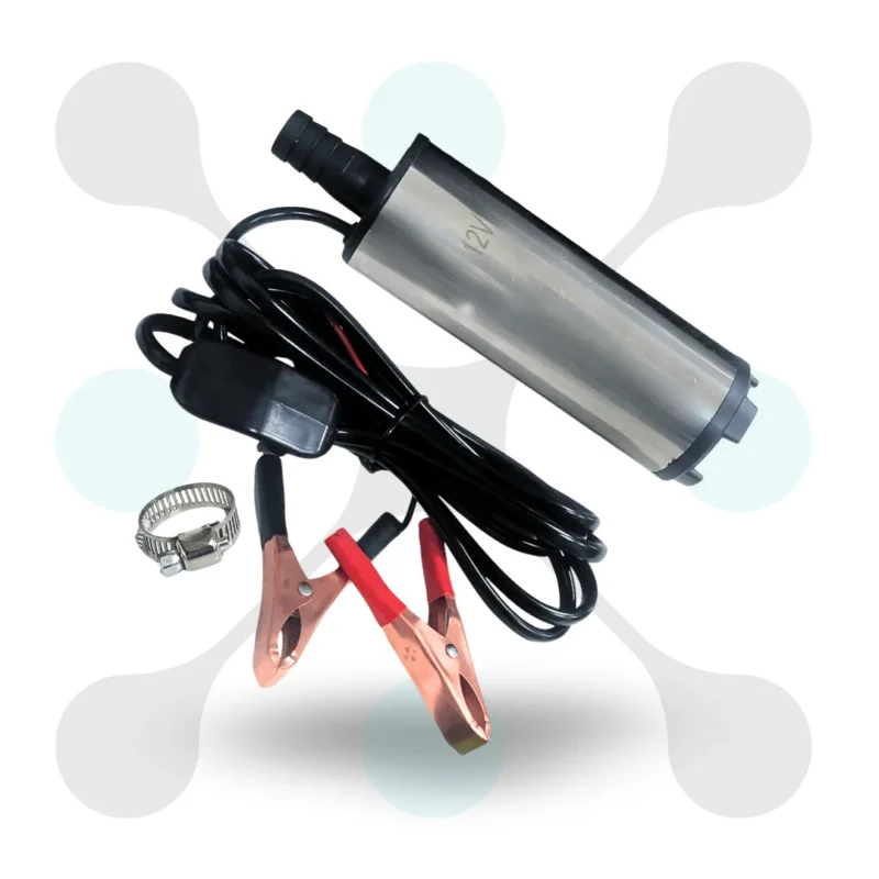 roboway 24 Litre Per Minute DC 12V Electric Submersible Pump for Water Oil Kerosene