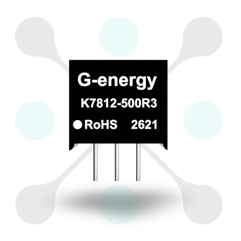G-energy K7812-500R3 24V To 12V 500mA 6W Dc Dc Converter