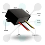 G-energy 12V 24V To 5V 5A 25W Dc To Dc Converter