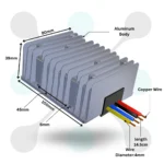 G-energy 12V To 48V 10A 480W Dc Dc Converter